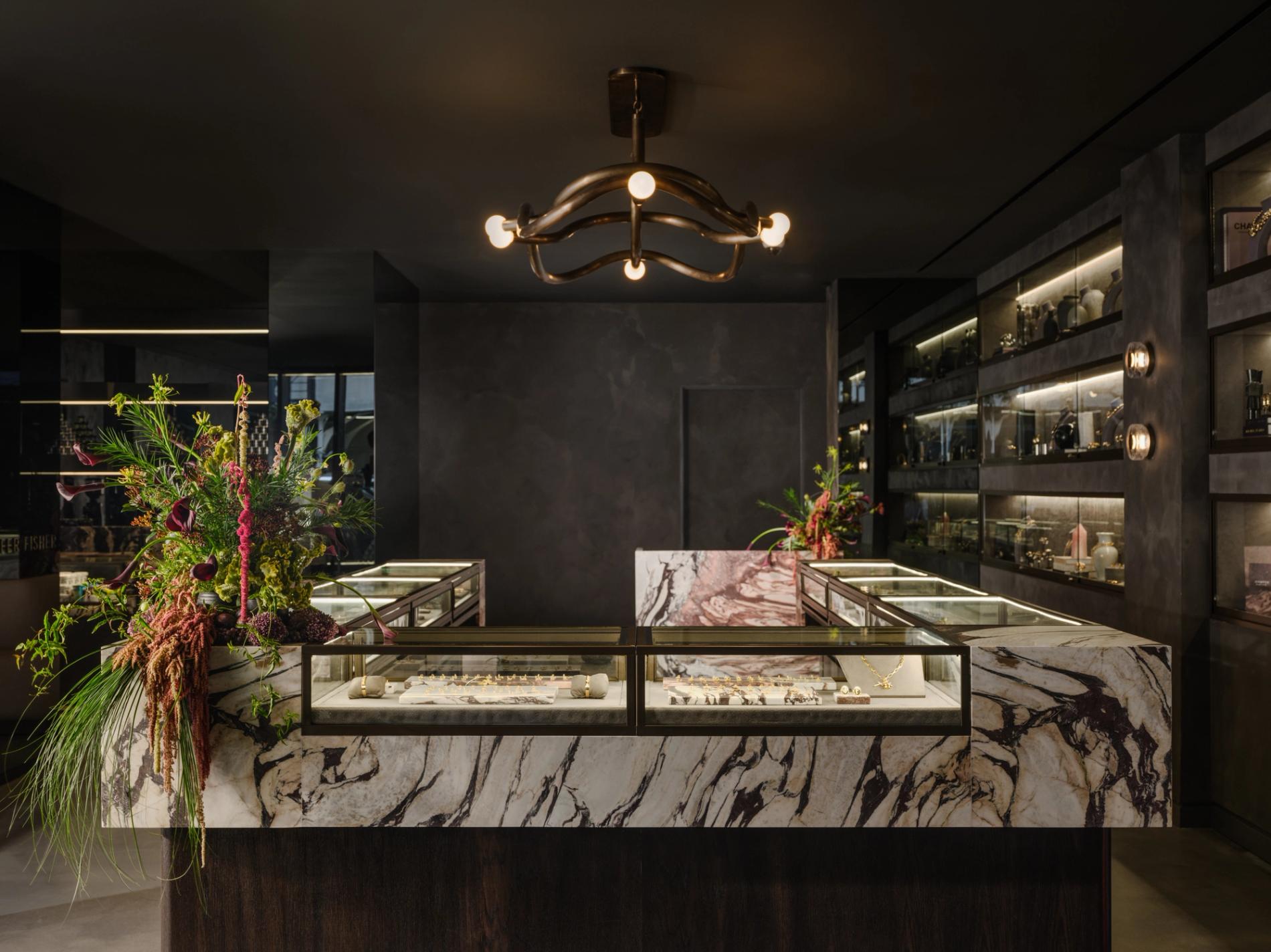 madison store with cases in jewelry